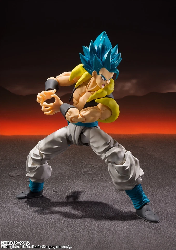 Bandai S. H. Figuarts Dragon Ball Super Broly Gogeta Saiyan God - Imagen 3 de 4