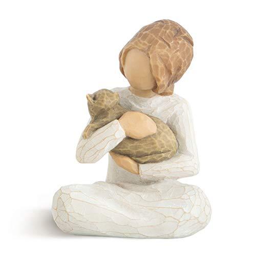Willow Tree Figurina Ragazza, Resina, Design di Susan Lordi, 7.5 cm (b4t)