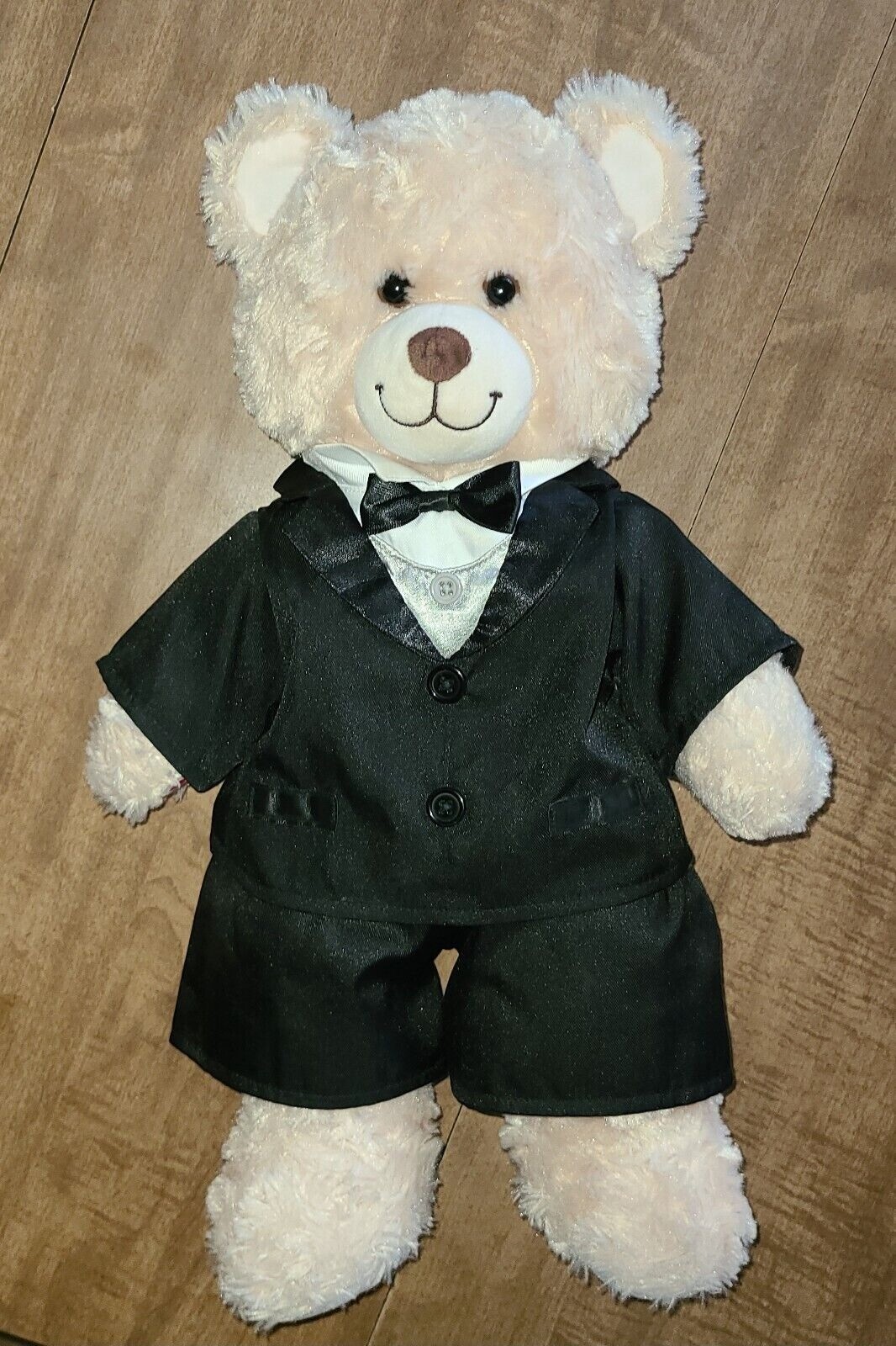 BAB Tuxedo Bear Plush 16 Clean Build A Bear Yankee Candle Exclusive