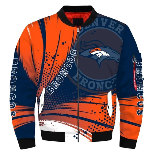 Denver Broncos Men's Flight Bomber Jacket