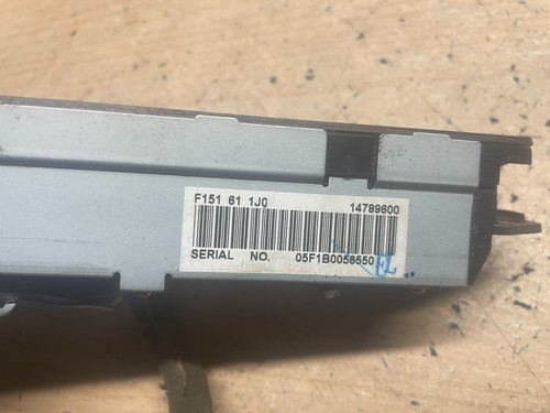 2006 MAZDA RX8 DIGITAL CLOCK MULTI FUNCTION DISPLAY F151611J0 - Picture 4 of 4