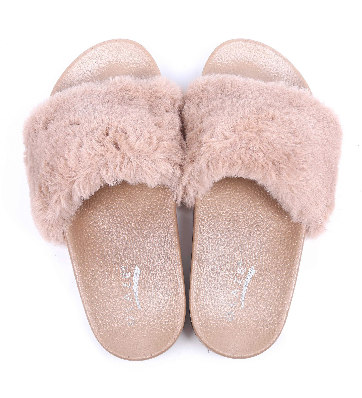 SAOLA Sandali infradito donna infradito pelliccia 3 colori solo punta aperta scarpe infradito