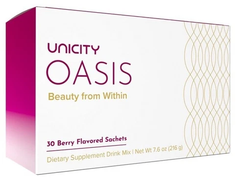 30 Sachets Unicity OASIS Beauty from Within + Tracking