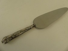 (RefJOH40) Cake server slice Sheffield made silver handle