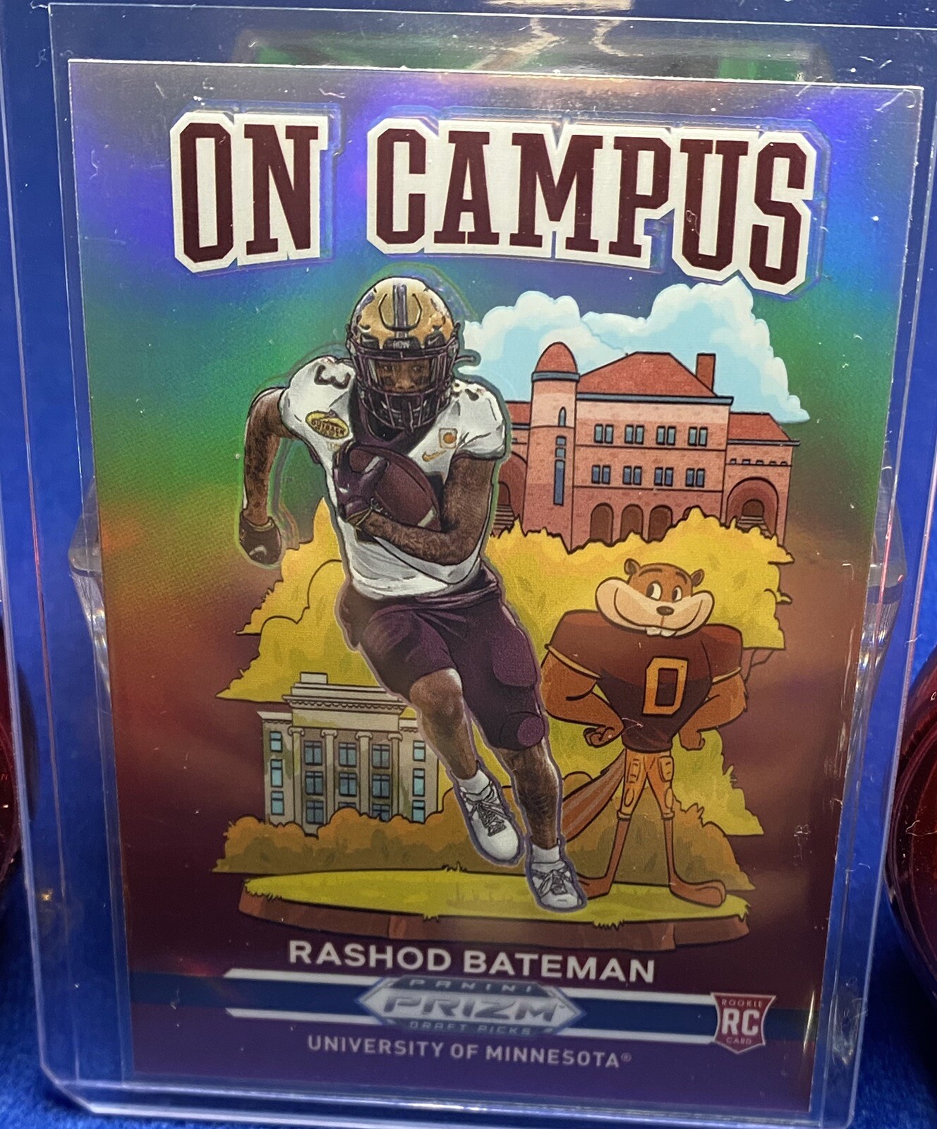 2021 Panini PRIZM/Draft ON CAMPUS/Silver Rookie/Rashod Bateman