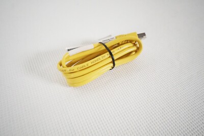 Ethernet Cable 4' FT Feet Cat5e Yellow RJ-45 Patch