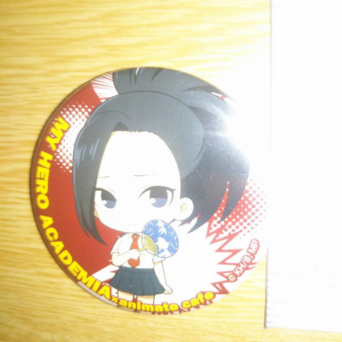A45133 My ( Boku no ) Hero Academia Can badge Momo Yaoyorozu