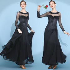 New Latin Tango Waltz Fox Trot Modern Dance Standard Ballroom Performance Dress