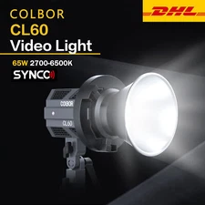 SYNCO COLBOR CL60 65W COB LED Video Light Camera Photography Lighting 2700-6500K