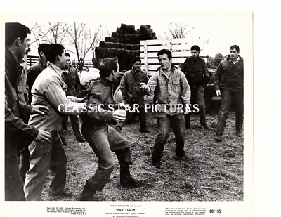 Q391a Robert Hutton Clancy Cooper John Goddard Wild Youth 1960 vintage photo