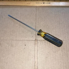 Stanley 66-186 100 Plus  Cabinet Slotted Screwdriver 3/16 in. See Photos #2 !