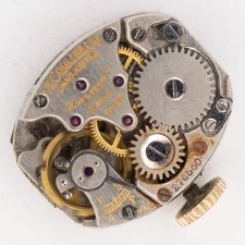 Vintage LeCoultre Caliber 460B 17-Jewel Wristwatch Movement, Runs & Keeps Time