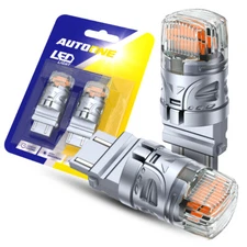 AUTOONE 4157 3156 3157 LED Turn Signal Light Bulbs CANBUS Anti Hyper Flash Amber