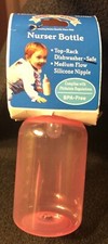 Baby King, no print Nurser Bottle 5 oz.- Pink