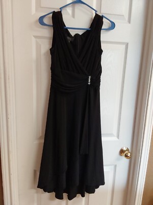 Dressbarn Collection Ladies Sleeveless Black Evening/Cocktail Dress Size 6  | eBay