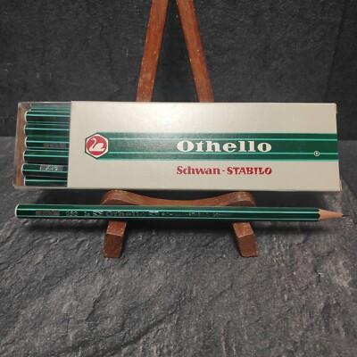 Othello Schwan Stabilo 282 F=3 Vintage Graphite Bleistifte 12 Stück Eine Packung