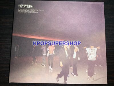 Super Junior The 4th Album Bonamana Photobook Sungmin Photocard CD