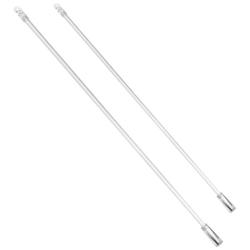 2 Pcs Curtain Accessories Drapery Pull Rod Wand Blinds Replacement - Picture 11 of 12