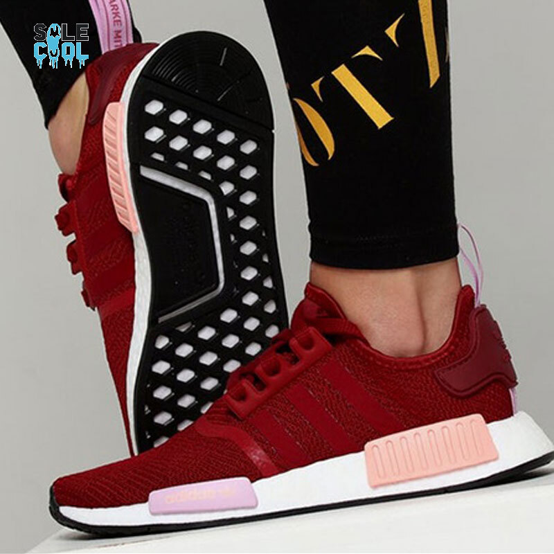 Size Adidas NMD_R1 Collegiate Burgundy W for sale online
