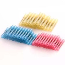 500pcs 22-10AWG Heat Shrink Butt Splice Wire Connectors Seal Crimp Terminals