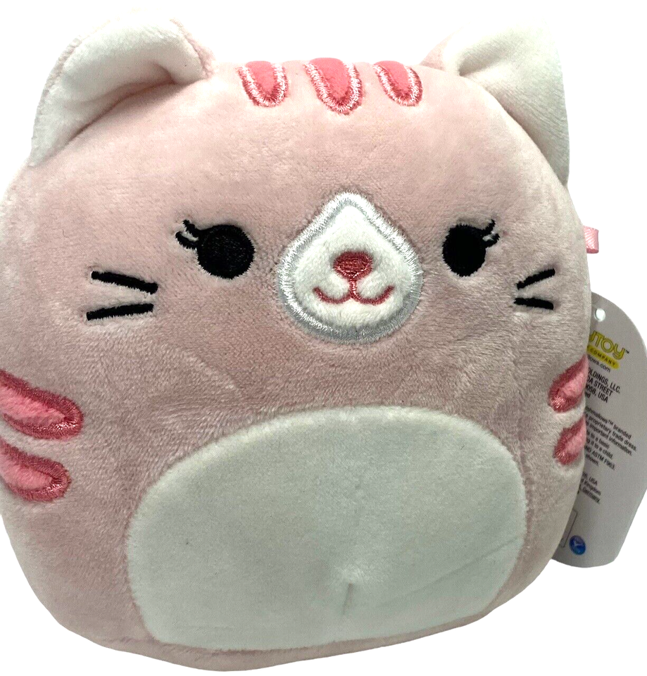 Squishmallow Paulita the Tabby Cat 5" UltraSoft Stuffed Kids Toy Gift