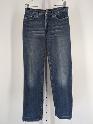 Gianfranco Ferre Jeans Vtg 90s Y2K Italian 44 30 x 28 Blue 