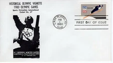 OLYMPICS SKI JUMPING,  LAKE PLACID, NY 1980  FDC11626