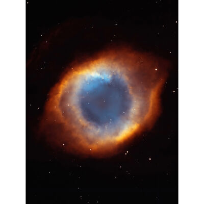 Hubble Weltraumteleskop Auge Gottes spulenförmiger Helixnebel Leinwand Poster Kunst