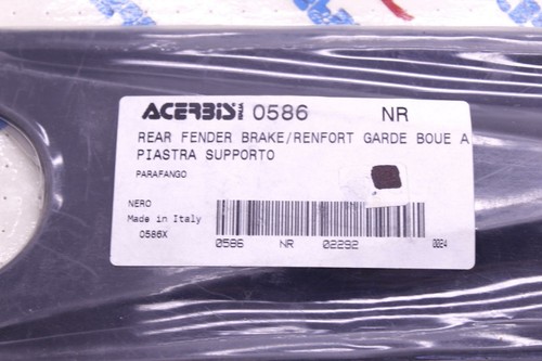ACERBIS REAR FENDER BRAKE PLASTIC FAIRING 0586X R2.BX17 - Picture 2 of 4