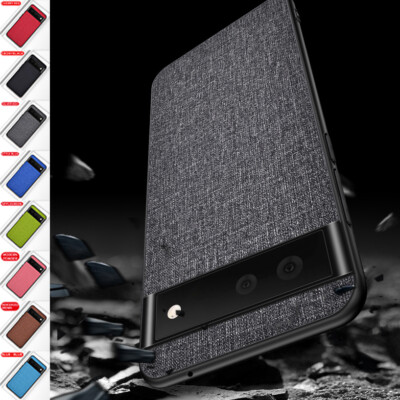 For Google Pixel 7 Pro/7a/7/6 Pro/6a/6 Cloth Texture Leather Slim Phone Cover