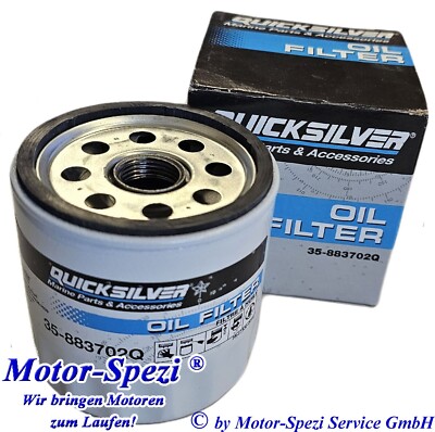 Quicksilver Ölfilter für Mercruiser V6, original 35-883702Q