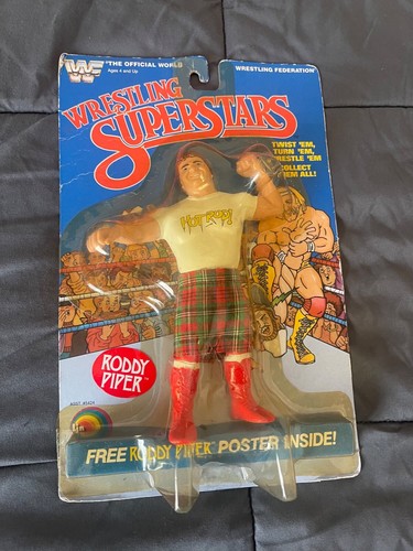 Roddy Piper LJN Wrestling Superstars action figure...