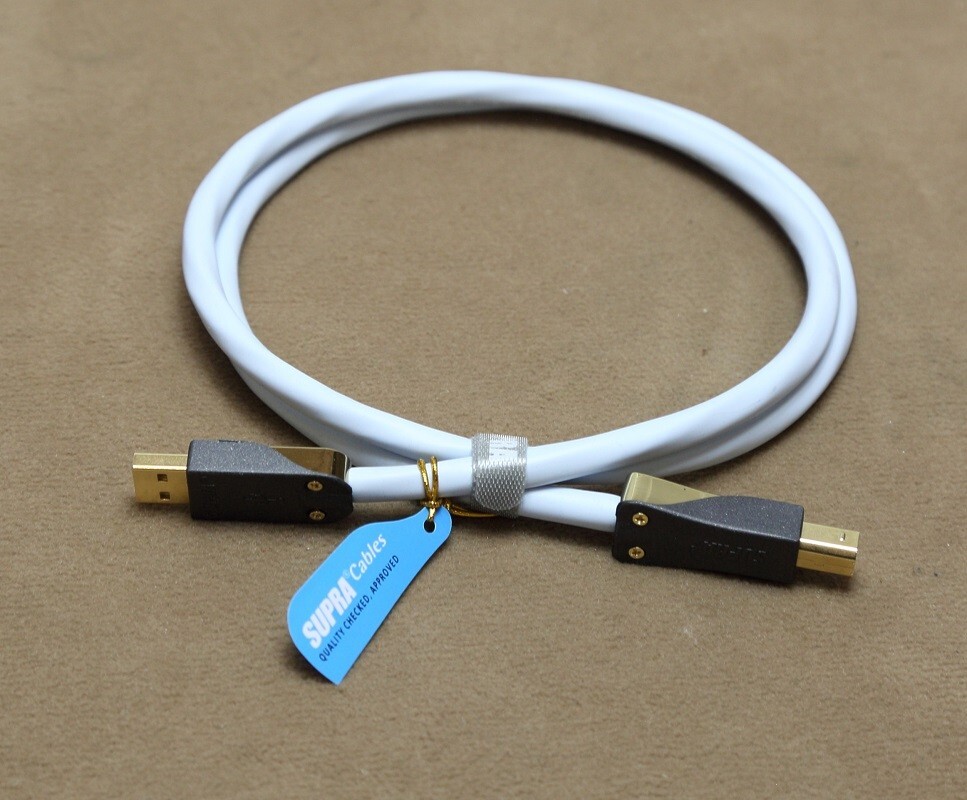Thumbnail - Supra Cables Usb 2.0 Kabel A-b 0,7m Für Audiophile Anwendung