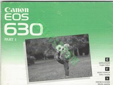 Vintage Canon EOS 630 Manual Part 1