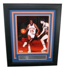 Earl "The Pearl" Monroe Autographed Framed 8x10 Photo New York PSA/DNA