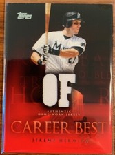 2009 Topps Series 1 Career Best Jsy Relic #CBR-JH Jeremy Hermida Free Shipping