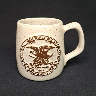 Onion River Pottery NRA Coffee Mug National Rifle Association 10 Oz