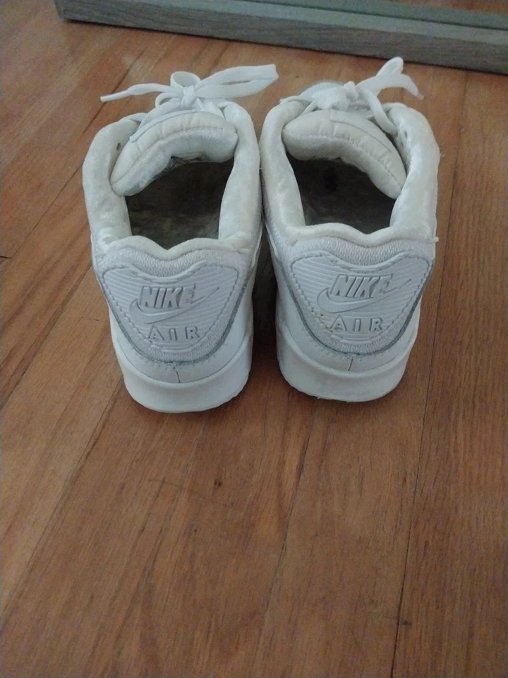 Talla 8.5 - Nike Air Max 90 Triple Blanco W Foto 4 de 4