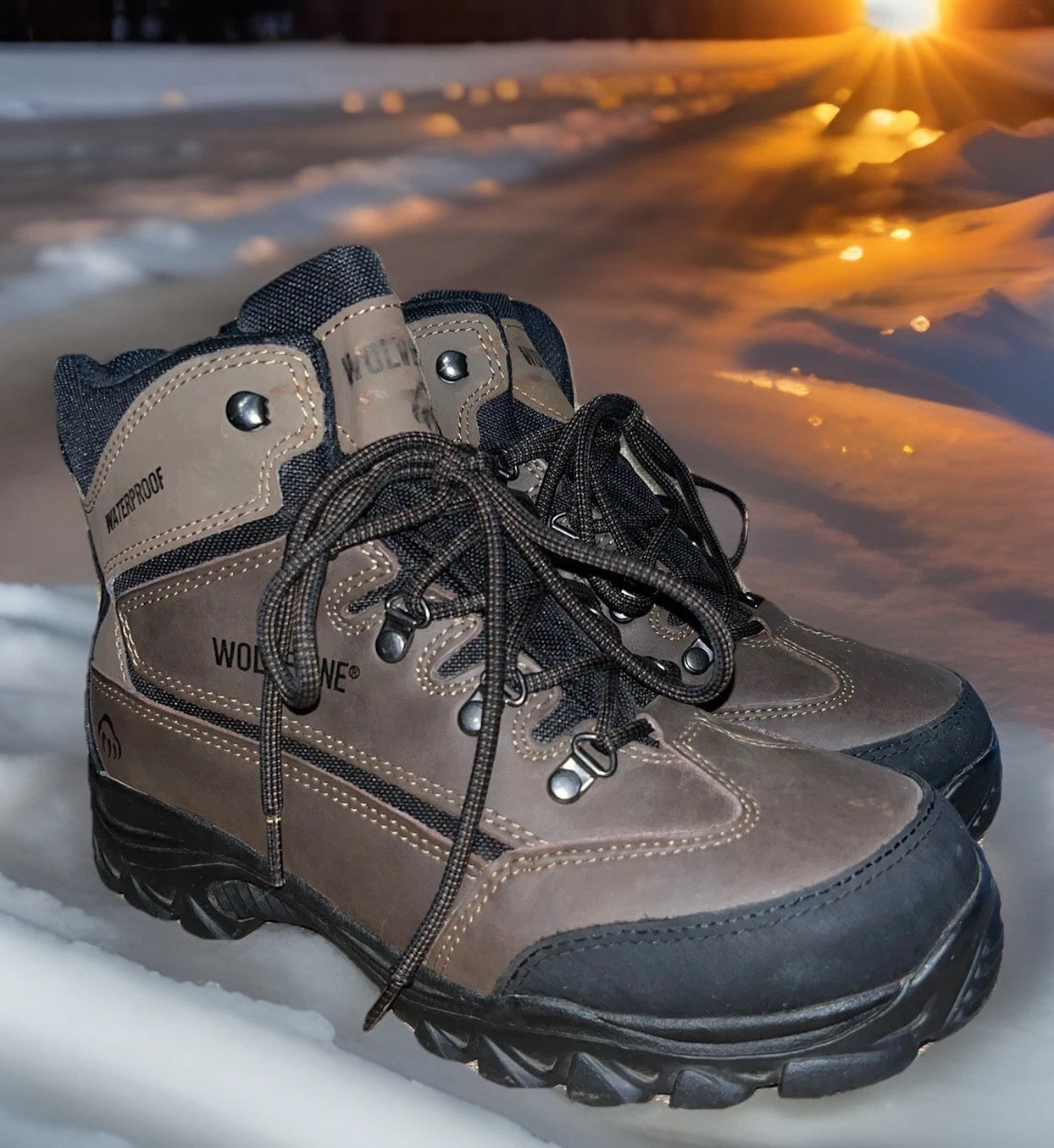 Wolverine Spencer Waterproof Brown Leather Hiking Boots W05103 Men's 8 Ex Cond
Opens in a new window