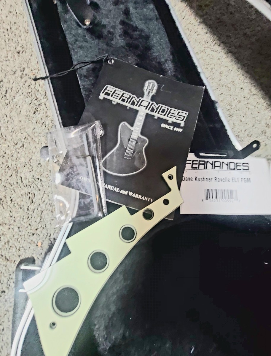 Fernandes Ravelle Elite- Dave Kushner Signature & hardcase | eBay