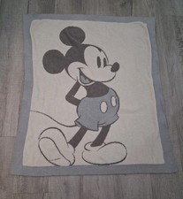 Barefoot Dreams CozyChic Classic Disney Mickey Mouse Baby Blanket Throw 39 34