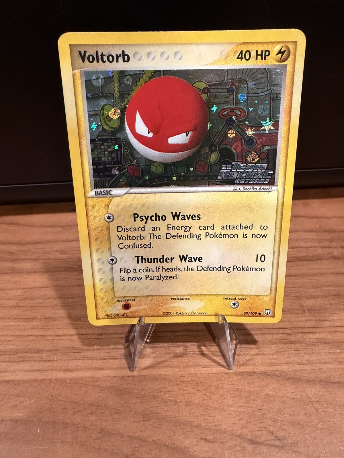 Voltorb 80/109 Team Rocket Returns Reverse Holo