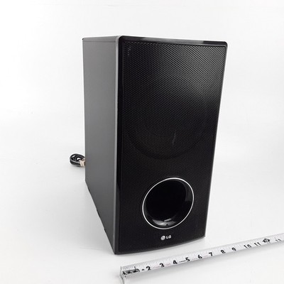 LG SHS36-D Wireless Active Subwoofer Speaker Deep Bass Black Home Audio 120V