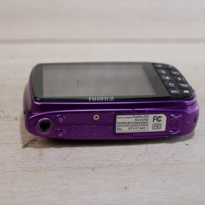 FUJIFILM FinePix Z30 Compact Digital Camera Purple W batt *TESTED