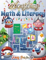 Christmas Math And Literacy Activity Book For Kids,Holiday Math And Reading...