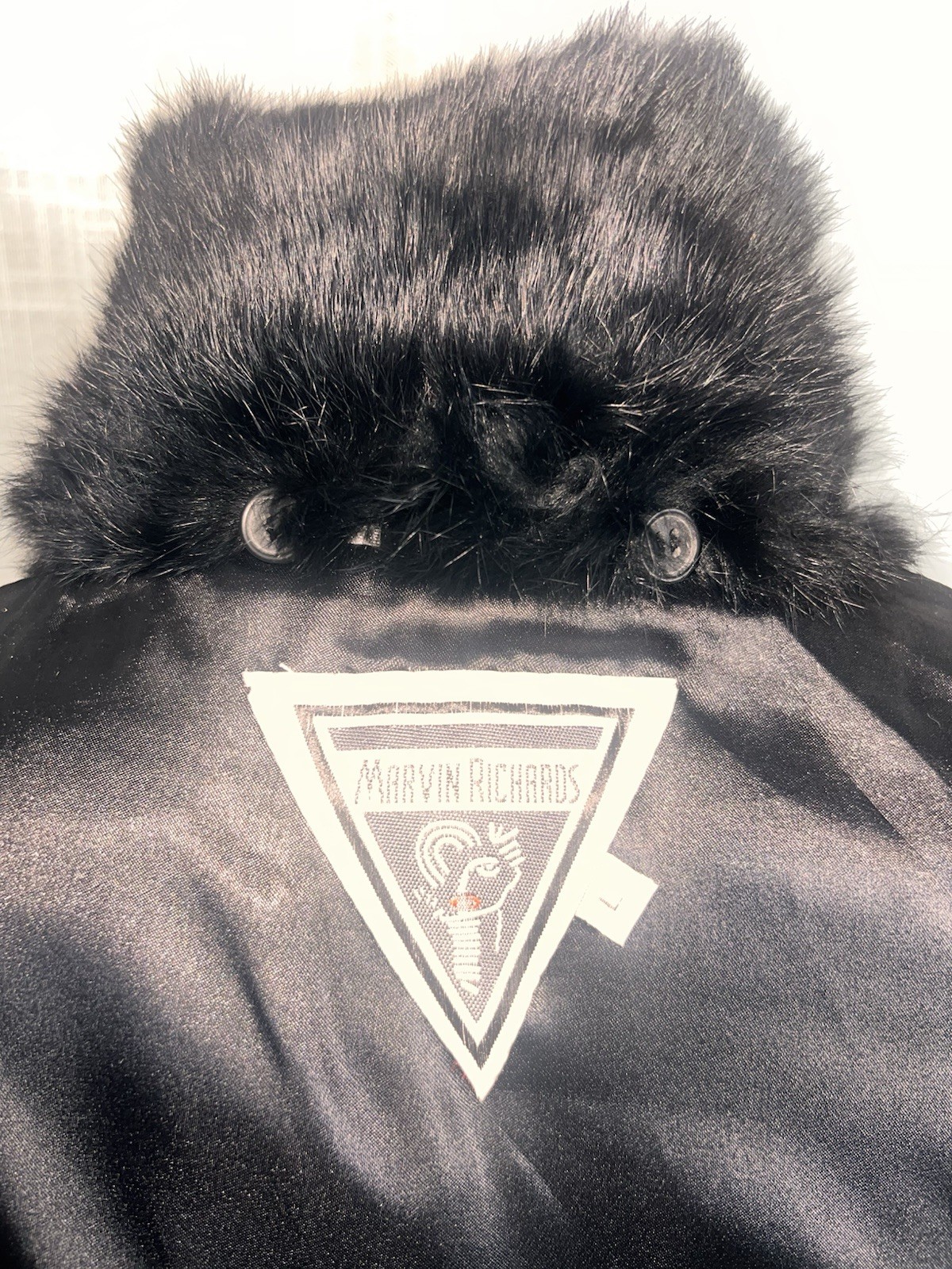 MARVIN RICHARDS Authentic Leather Jacket Black Ra… - image 17