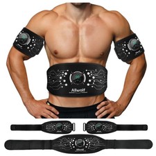 Ab Stimulator Muscle Toner Abs Muscle Stimulator Abdominal Toning Fitness Bel...