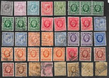 GB King George V Definitive Stamps x 40. Unchecked (701a)