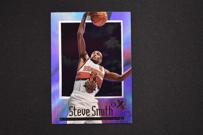 1996-97 Skybox E-X 2000 Basketball Steve Smith #3 Atlanta Hawks