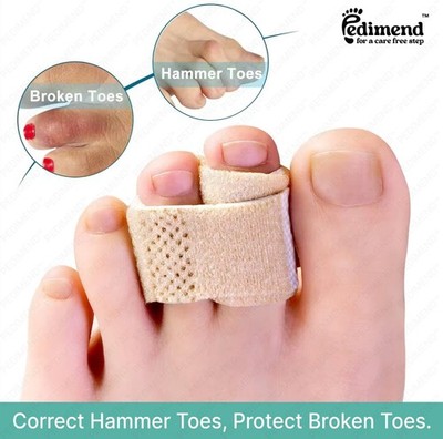 Pedimend  Broken Toe Wrap - Buddy Wraps für Verletzte / Hammerzehen Glätteisen